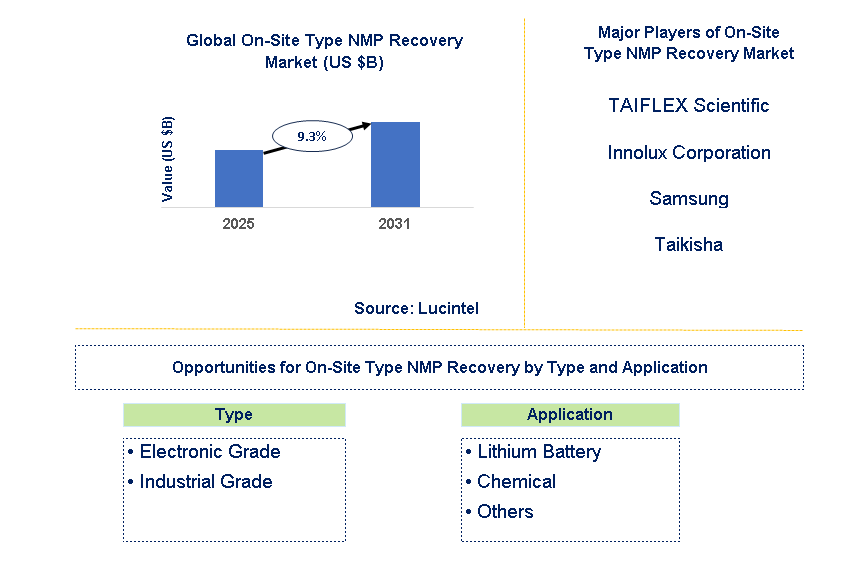 On-Site Type NMP Recovery Market Trends and Forecast